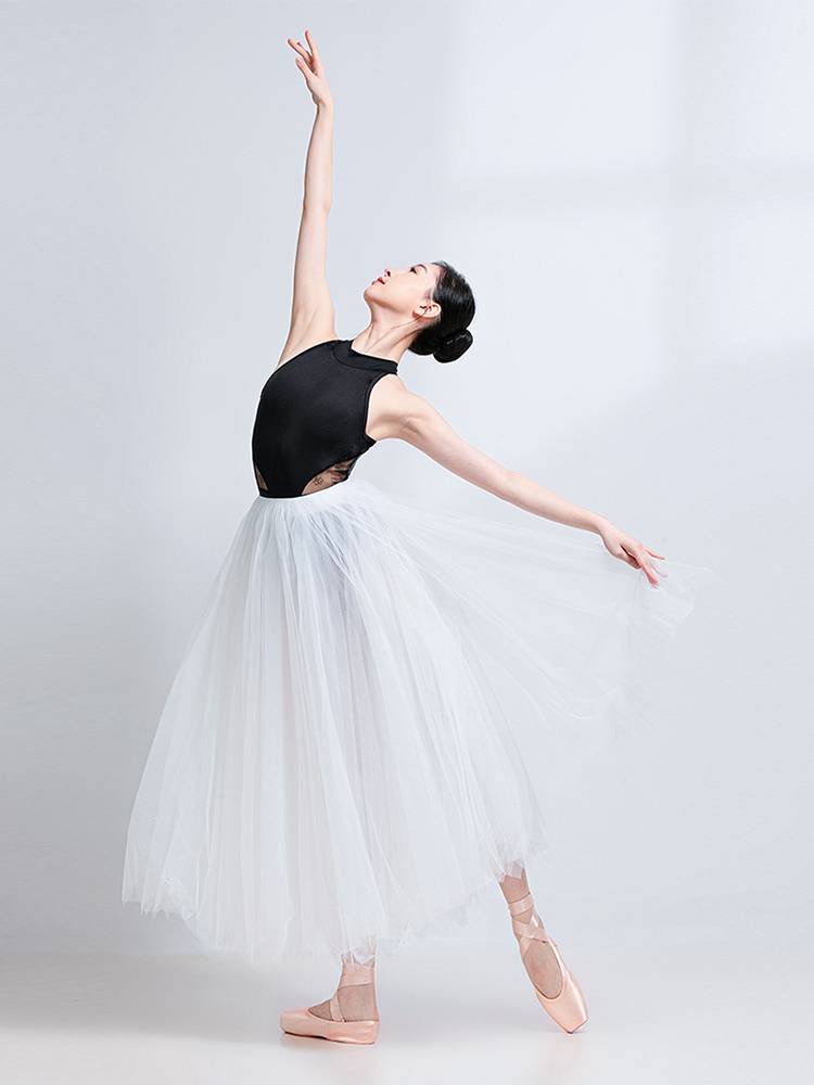 Sansha Sanzha Ballet Dance Practice Female Adult Hanging Neck Dance Conjunction Lace Gymnast