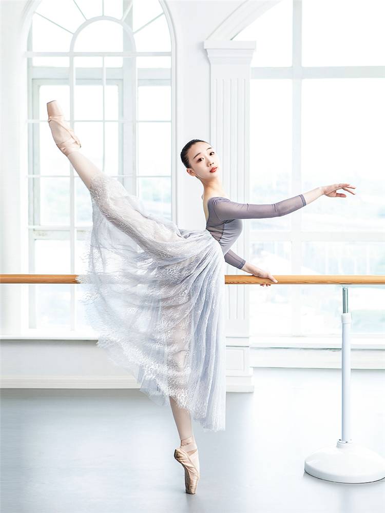 Little Jasmine Nets Sleeve Gymnastics Server Adult Female Dance Services Ballet Disciples Conjunction Faculty Faculty Form Switzer Clothing