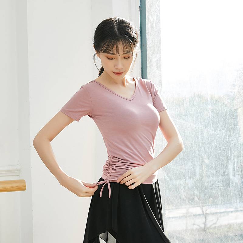 Dance practice uniform Top female shape dancing clothing new modern ballet Latin classical Chinese dance training