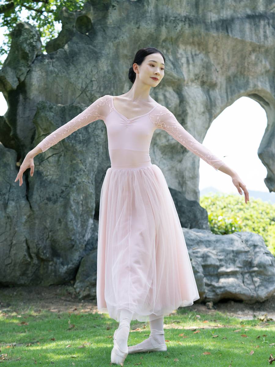 Dance Ruixiang Lingze ballet dance service adult female eight -point sleeve Chinese dance test shape air yoga connection