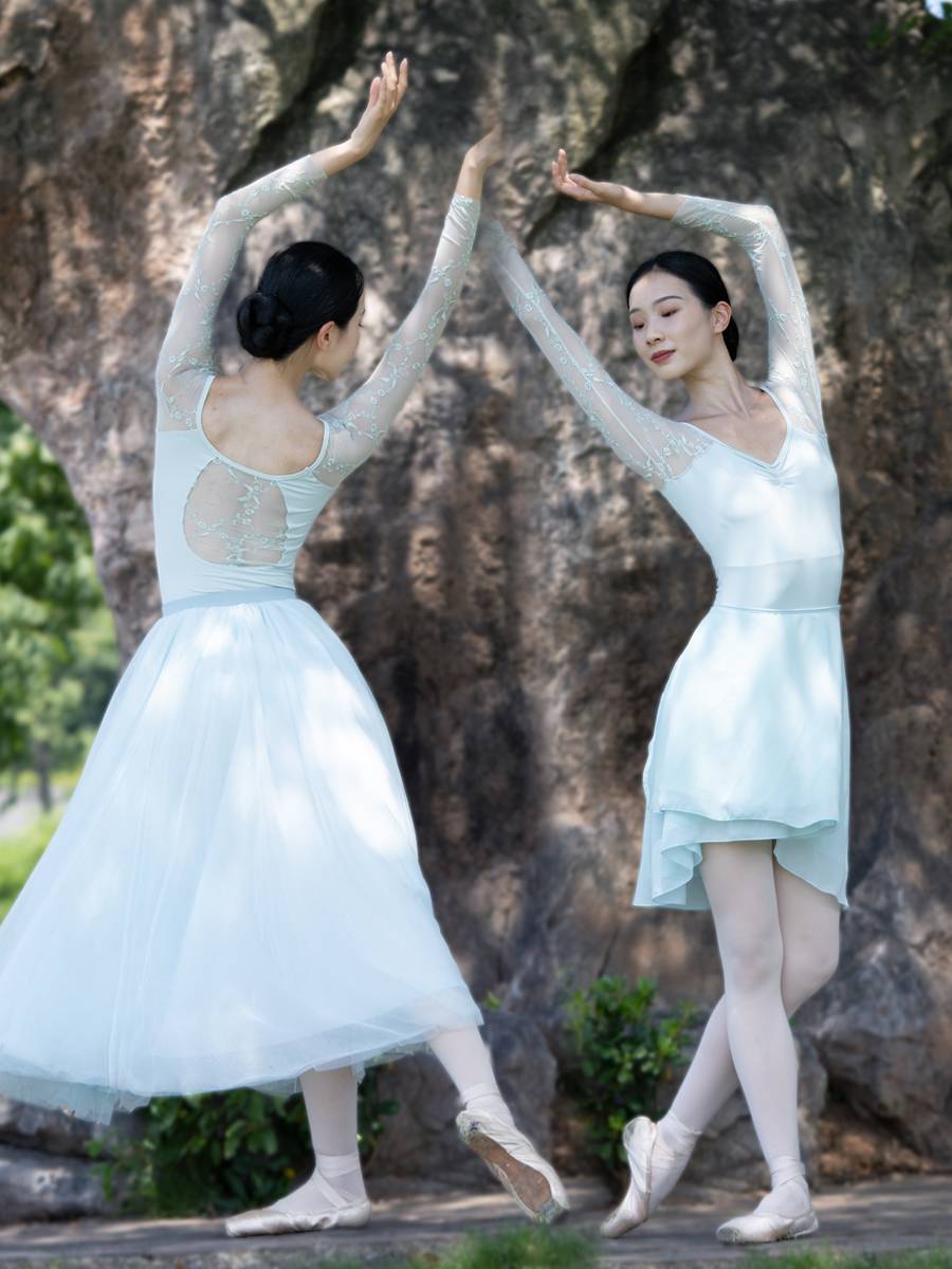 Dance Ruixiang Lingze ballet dance service adult female eight -point sleeve Chinese dance test shape air yoga connection
