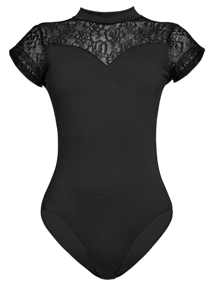 Dance clothing practice service female adult lace gymnastics training suit ballet training suit art test conjoined