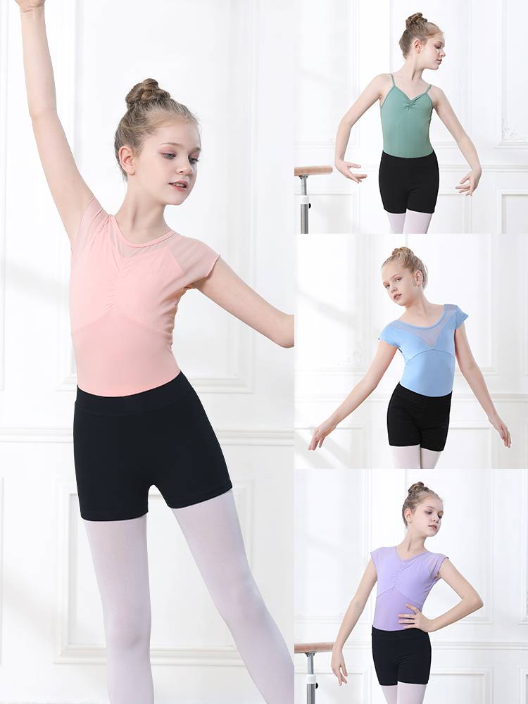 Children's dance clothing three -point pants black shorts girl practice pants bottoming safety pants dancing pants ballet clothes