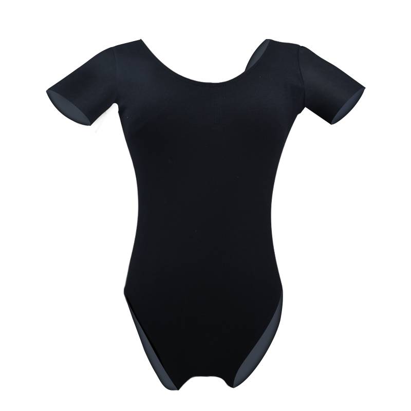 The body service female adult dance service foundation training service training service short -sleeved ballet connecting body gymnastics uniform air yoga clothing