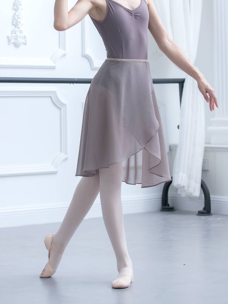 Ballet dance gauze skirt female elastic band -style half -body ballet skirt classical modern adult practice skirt