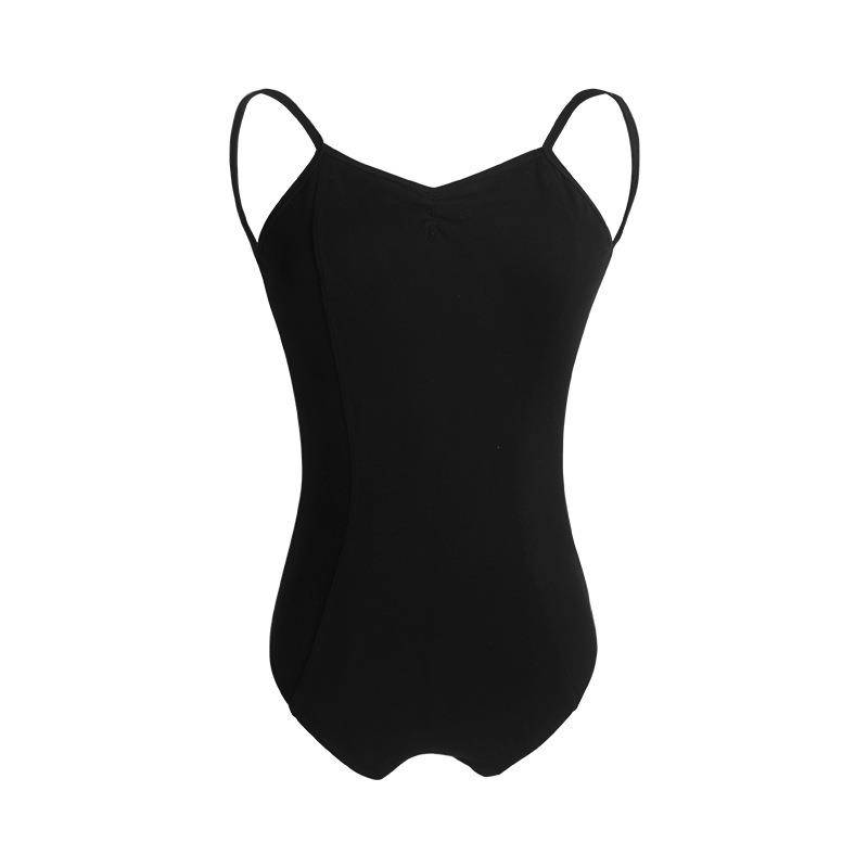Ballet dance training service female adult camisole deep V dew -connective service air yoga sports base training gymnastics uniform