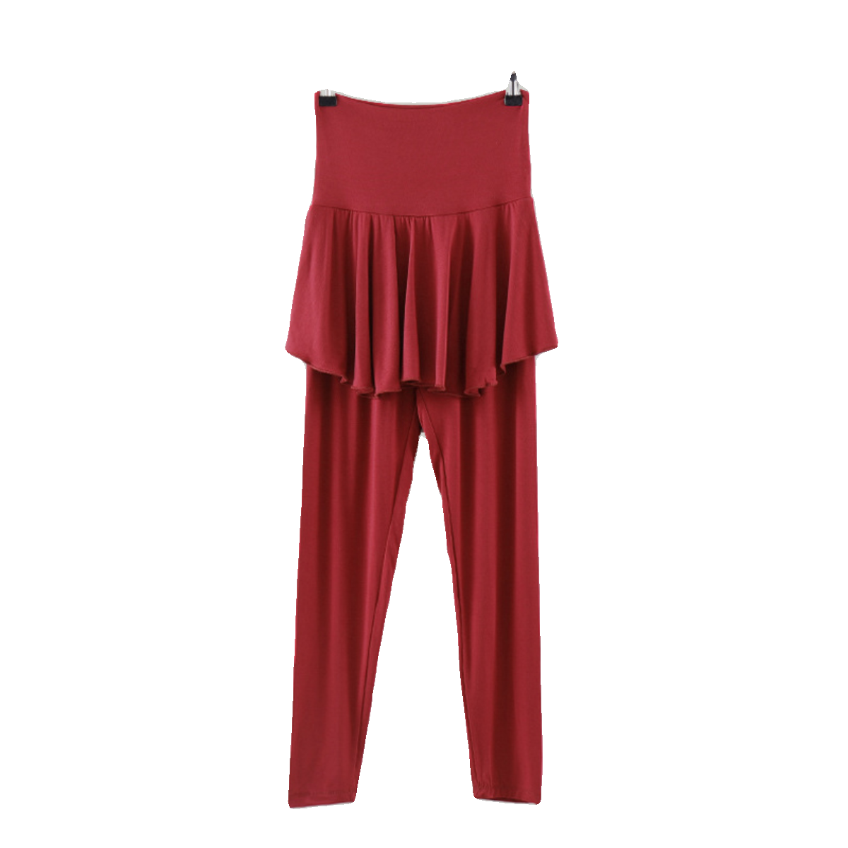 Dance practice clothes skirt, high -waist black dance pants, adults, thin, Modellading ballet pants