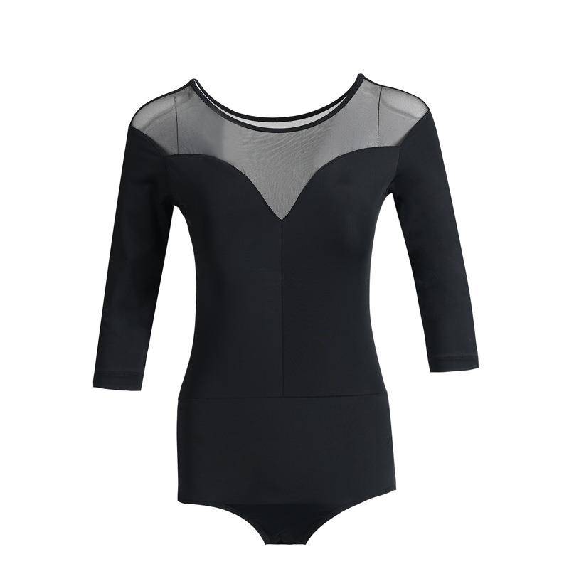 Autumn poetry apartment in spring and summer art test -shaped sportswear female adult gymnastics uniform ballet dance dance clothes slim dance exercise uniform