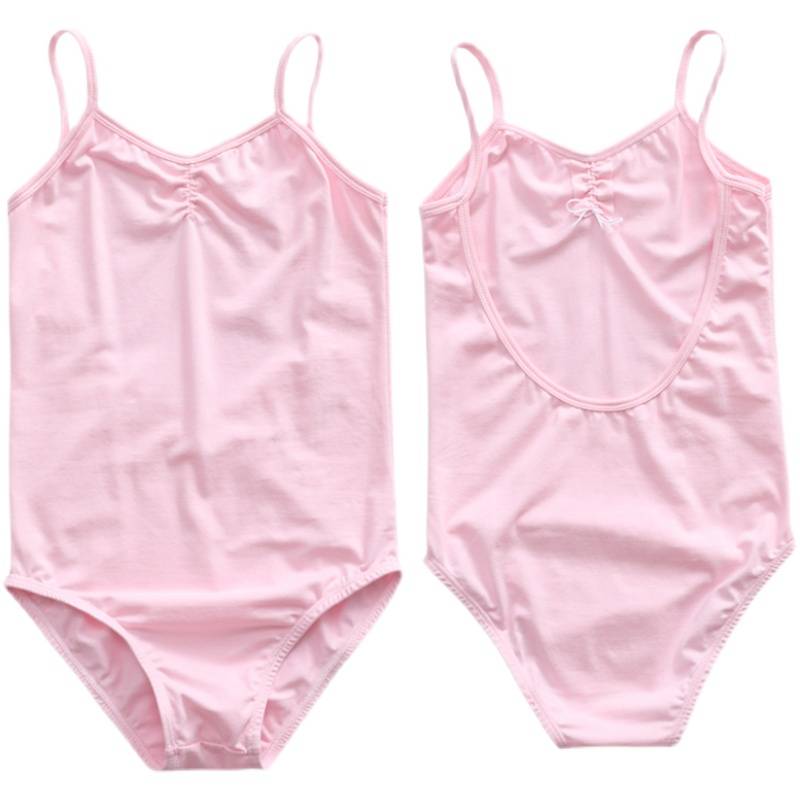 Girls ballet dance exercise children's dance clothing dance dancing dancing clothes white puff white skirt split children's dress