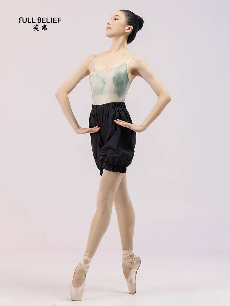 Fuxi dance pants practice pants adult female ballet exercises short pants and brouse pants pants lantern pants pants