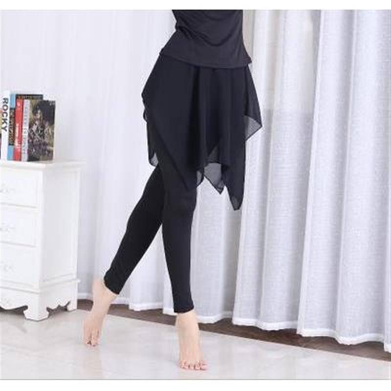 Teacher dance skirt, modern dance exercise, milk silk classical ethnic ballet body ballet, elegant dancing dancing skirt