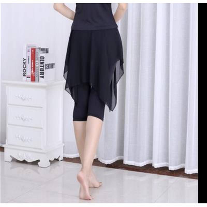 Teacher dance skirt, modern dance exercise, milk silk classical ethnic ballet body ballet, elegant dancing dancing skirt