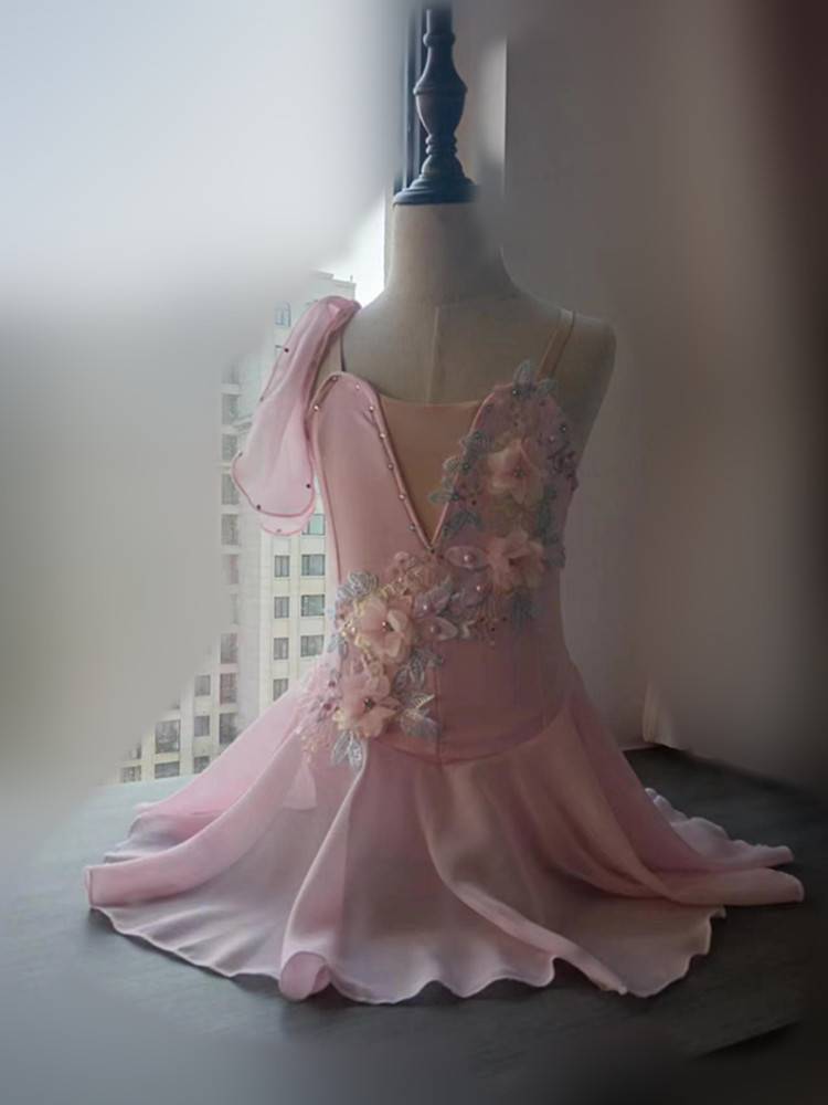 Children's chiffon modern ballet dance clothing elegant modern dance skirt performance clothing performance clothing adult can customize
