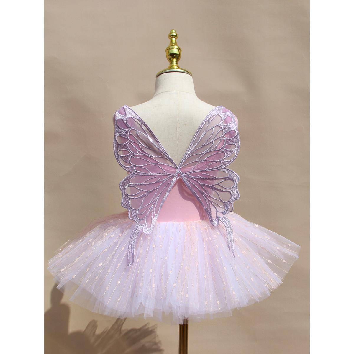 The Butterfly Fairy Child Dancer's Taste Girls Enlightening the Ballet Chinese Dance Decorator Cloaks for the Summer Stadium