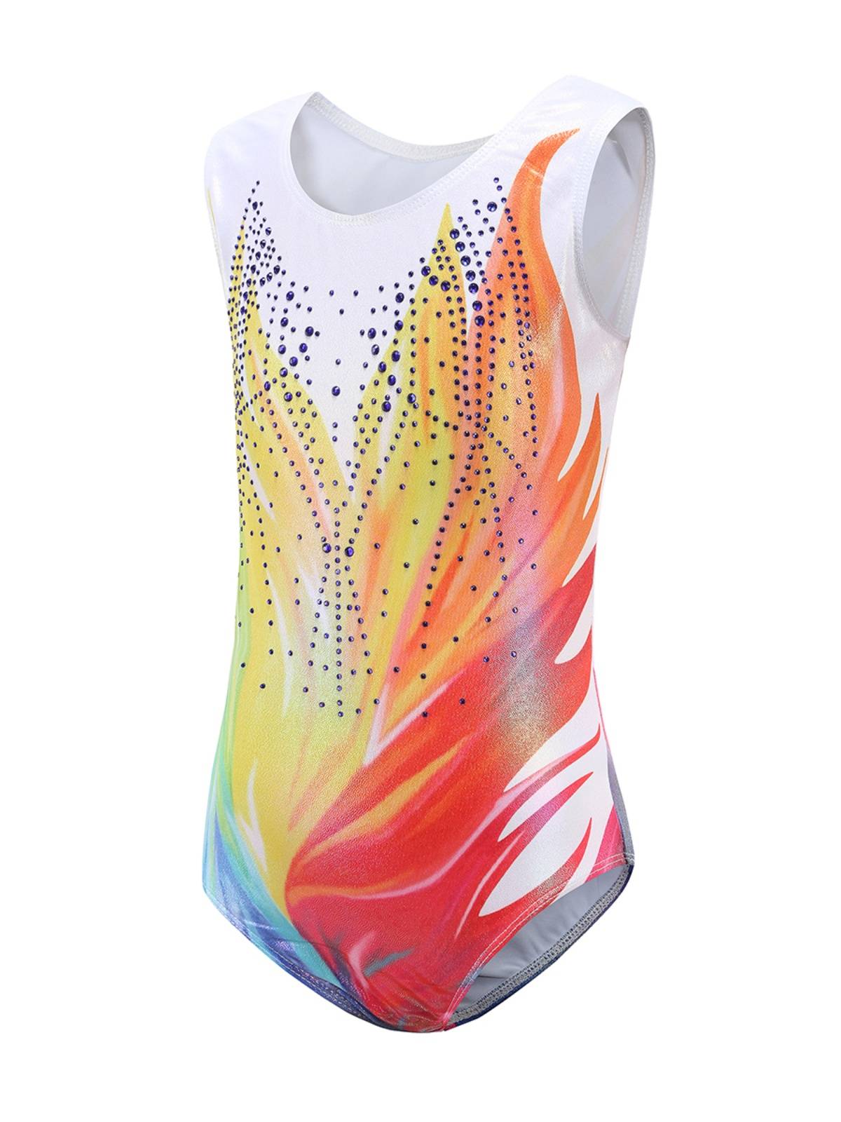 Children's gymnastics gradient diamond ballet exercise service Girl Kid Leotard Amazon