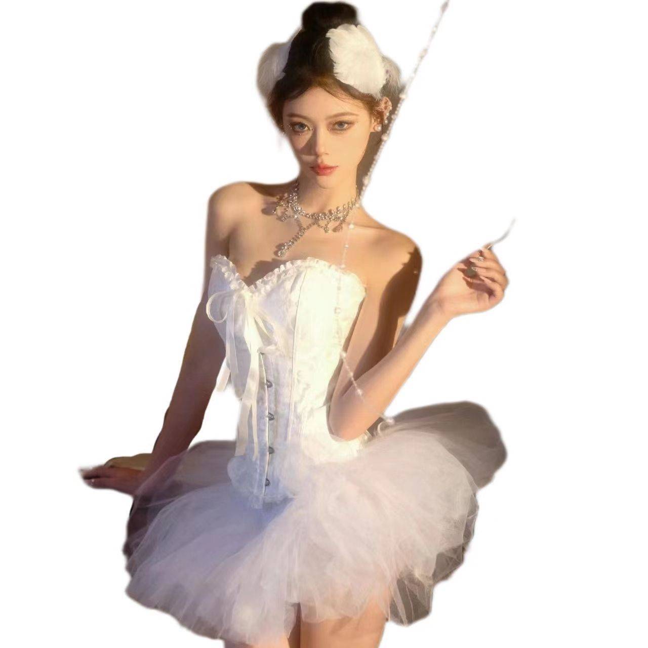 Photo studio new ballet princess style skirt girl French noble art photo photo photo theme clothing