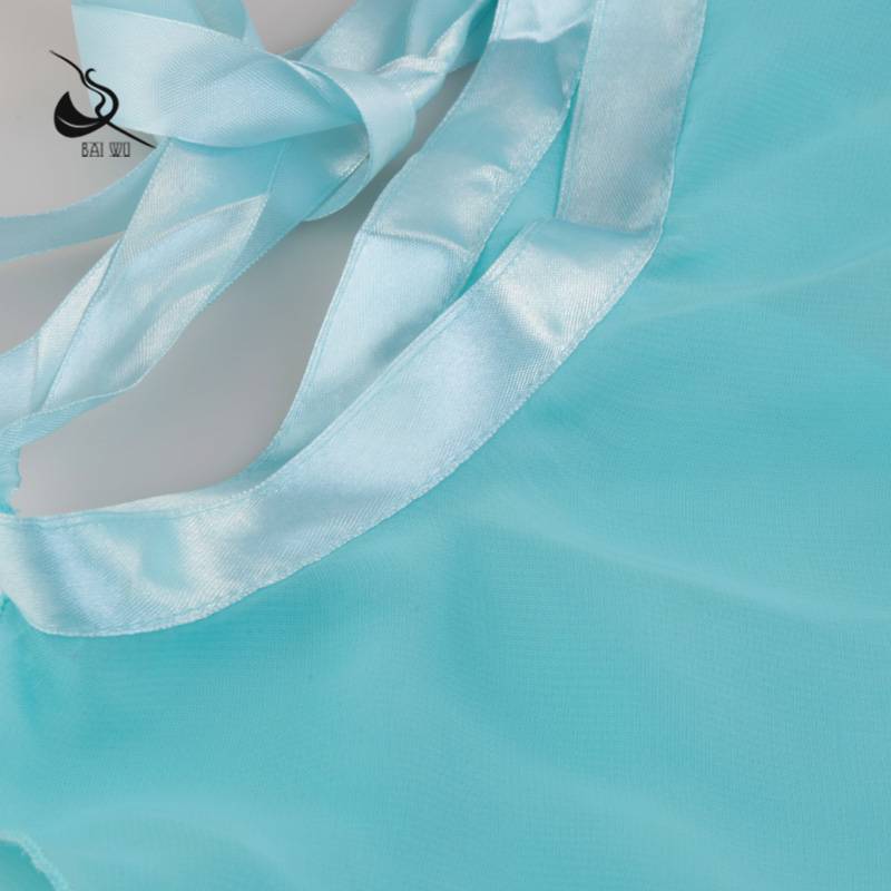 Baiwu Children's Dance Practice Server Chiffon Skirt Girl Ballet Skirts Ladie Skirt 111024501