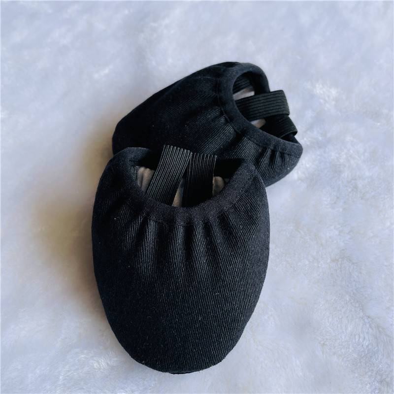 Belly dance cloth shoes Practice shoes Half palm shoes Yoga non -slip cat claw elastic soft base dance ballet shoes canvas shoes