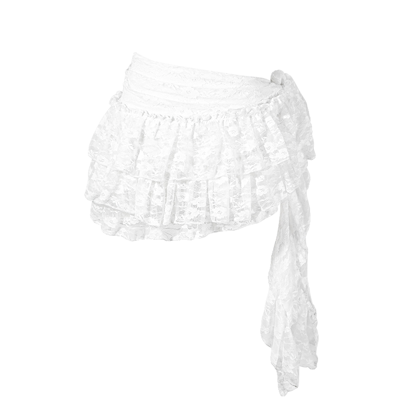 Belly dance waist chain hip -hip scarf 2024 new waist skirt versatile triangular scarf, waist seal white plus fertilizer, increase women