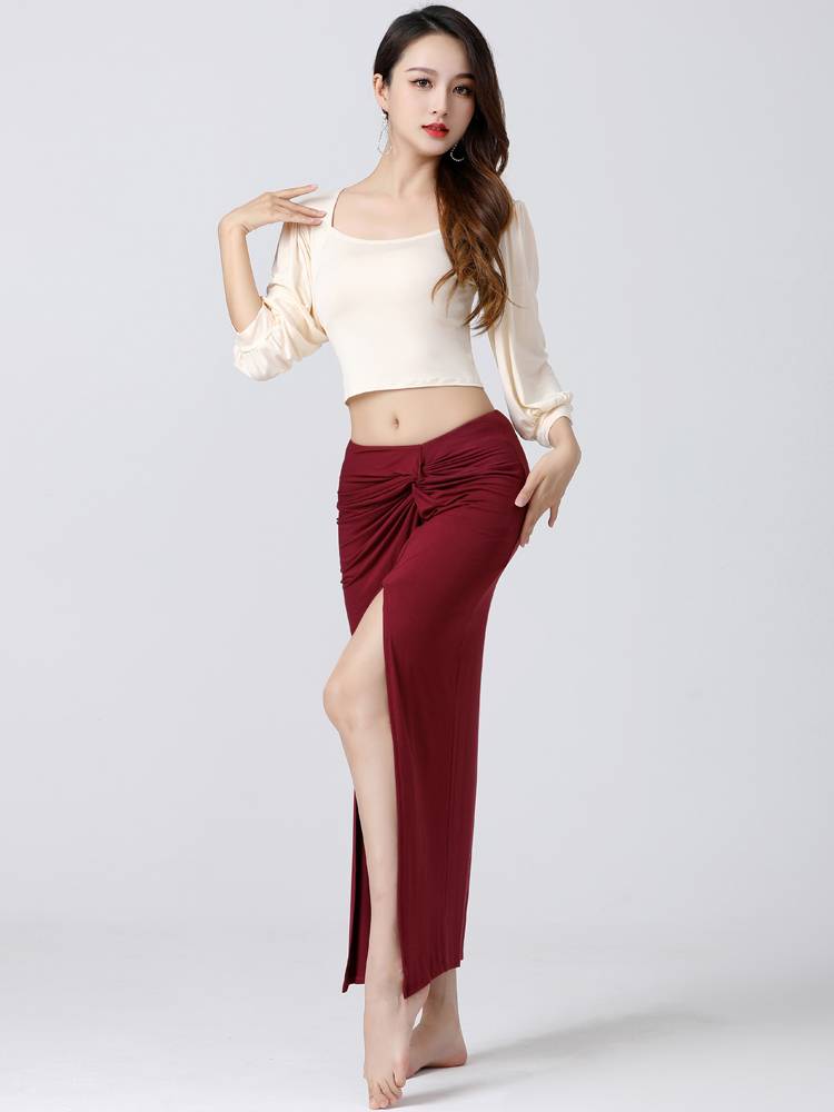 Belly Dance Clothing Female 2024 New Oriental Dance Practice Set Skirt Skirt Junior Summer Summer Sexy Sexy Fairy