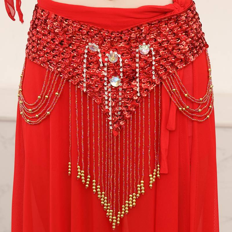 Belly Dance 2020 New Set Belly Dance Performance Clothing Dance Practice Service Server Belly Four Seasons Dance T6302