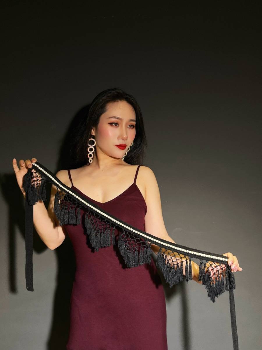 Belly Dance Suwang waist chain buttocks Belt Pearl Dream Catcher Muxi's original model