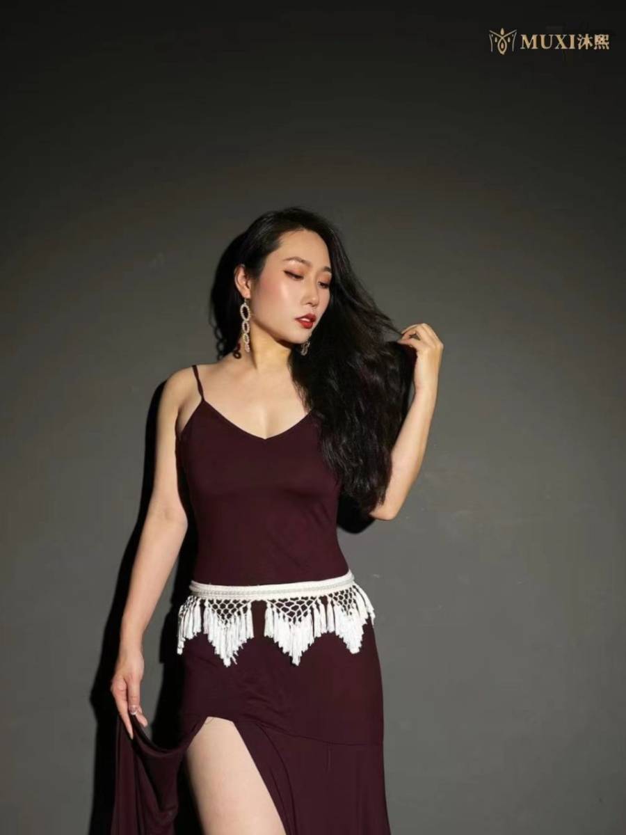 Belly Dance Suwang waist chain buttocks Belt Pearl Dream Catcher Muxi's original model