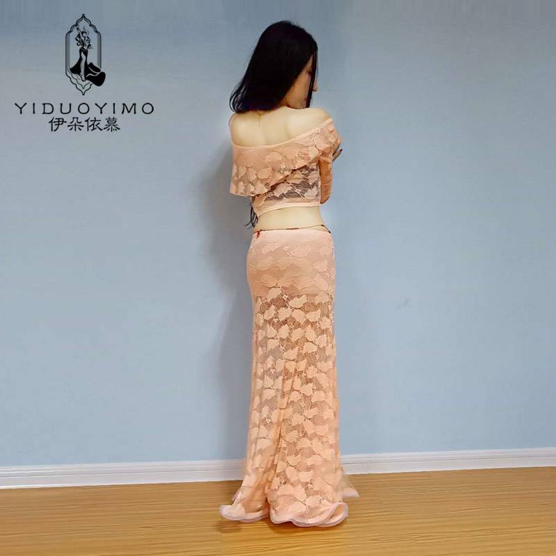 Yidui Belly Dance 2022 new set of winter sexy lace belly dance exercises, oriental dance service