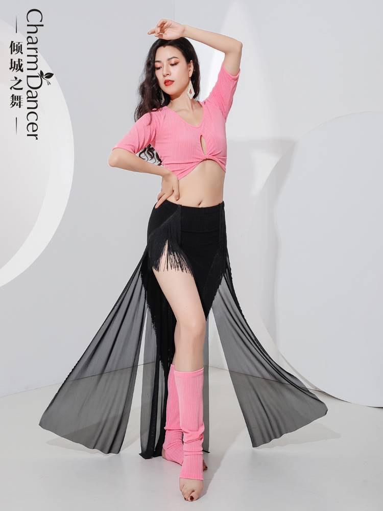 The dance of the city dance belly dance clothing 2024 new summer practice suit suit