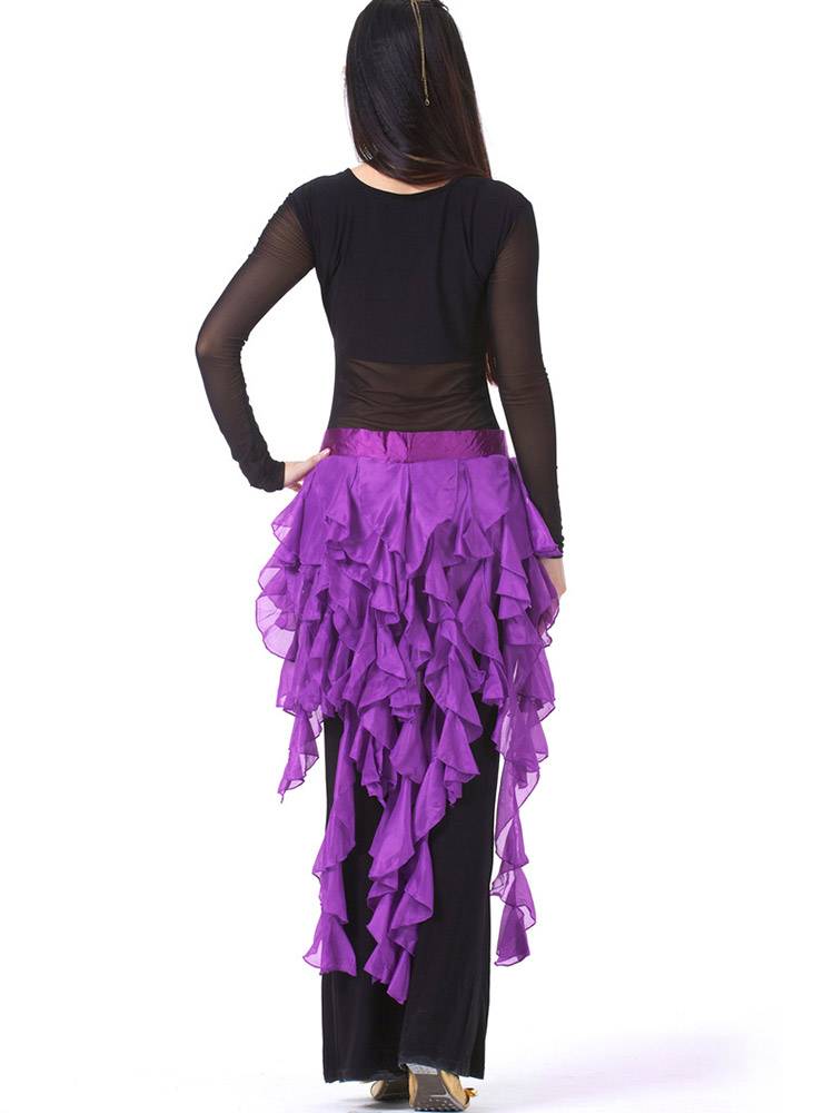 Belly dance waist chain hip scarf new waistband female Indian dance waist chain nine -tailed fox waist scarf oriental dance exercise belt