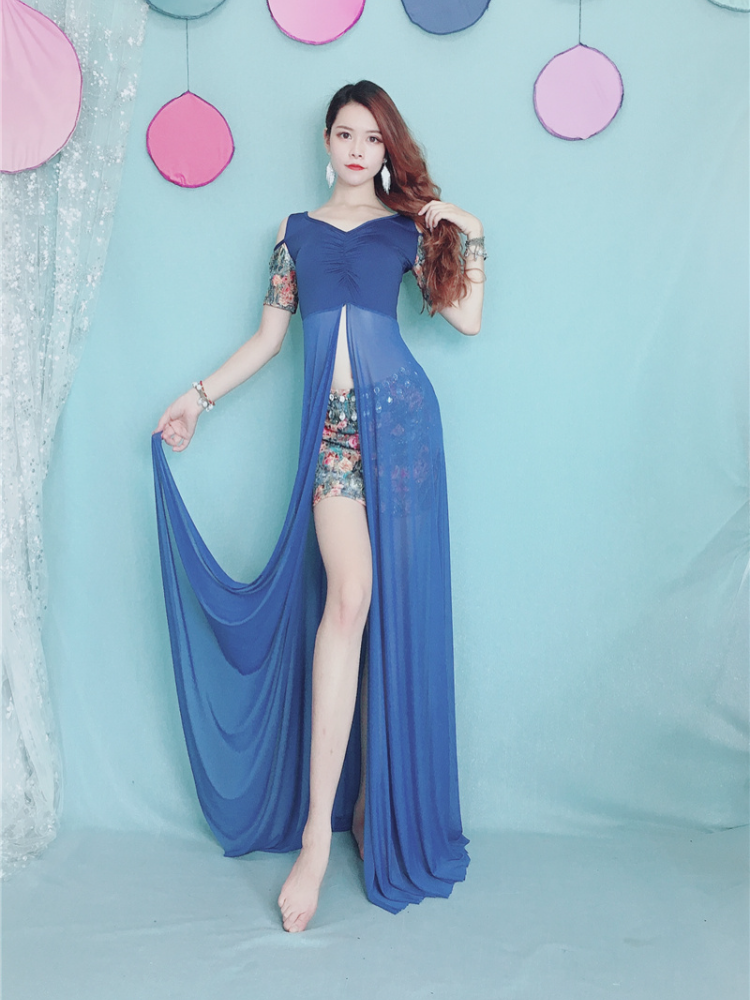 Baiya Qianhui Belly Dance 2024 New Printing Garma Dance Dance Dance Drinking Du Belly Performance Service