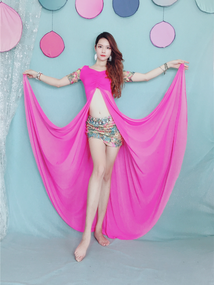 Baiya Qianhui Belly Dance 2024 New Printing Garma Dance Dance Dance Drinking Du Belly Performance Service