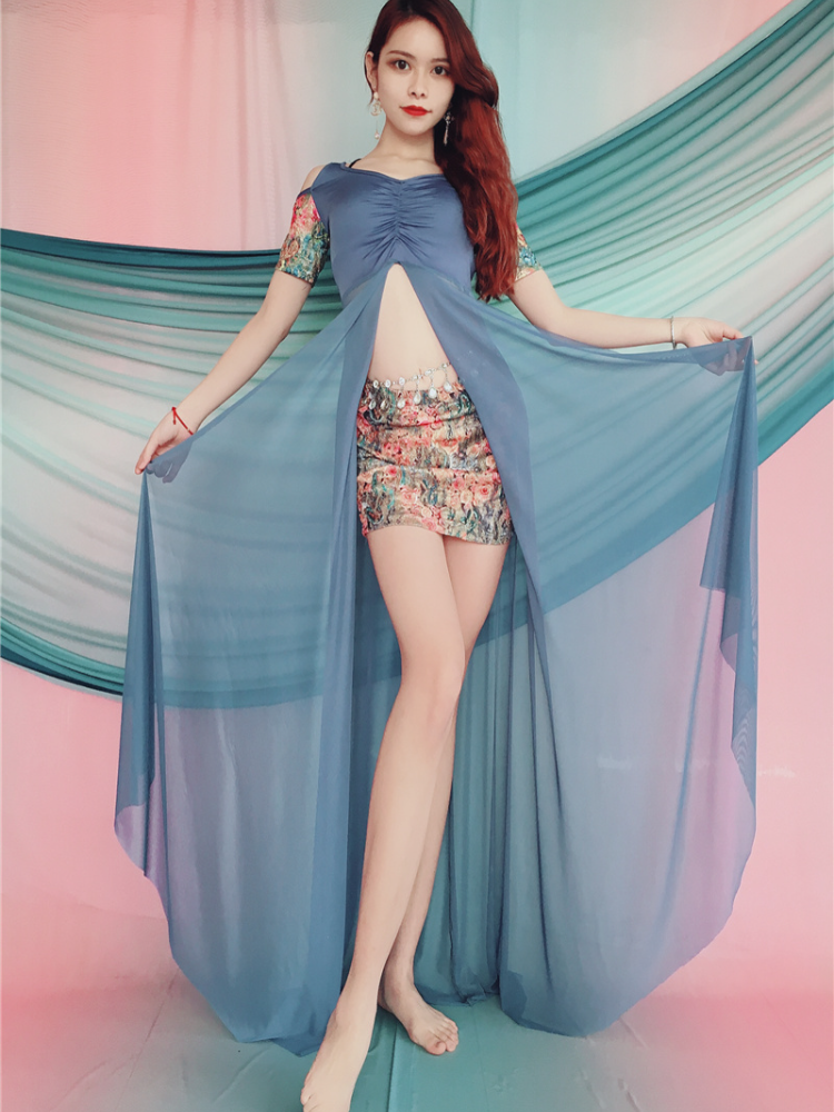 Baiya Qianhui Belly Dance 2024 New Printing Garma Dance Dance Dance Drinking Du Belly Performance Service