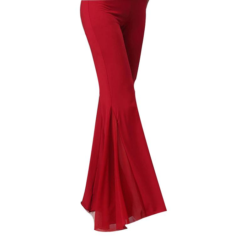 Belly dance pants Child dance clothing practice clothes under trousers, Latin dance flared pants belly dance fish tail pants