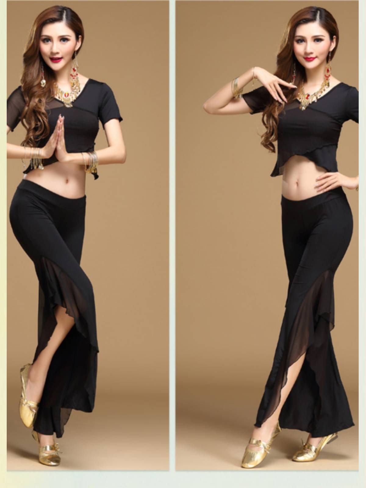Belly dance exercise service 2024 clothing new Oriental dance service practice service sexy performance service adult suit female