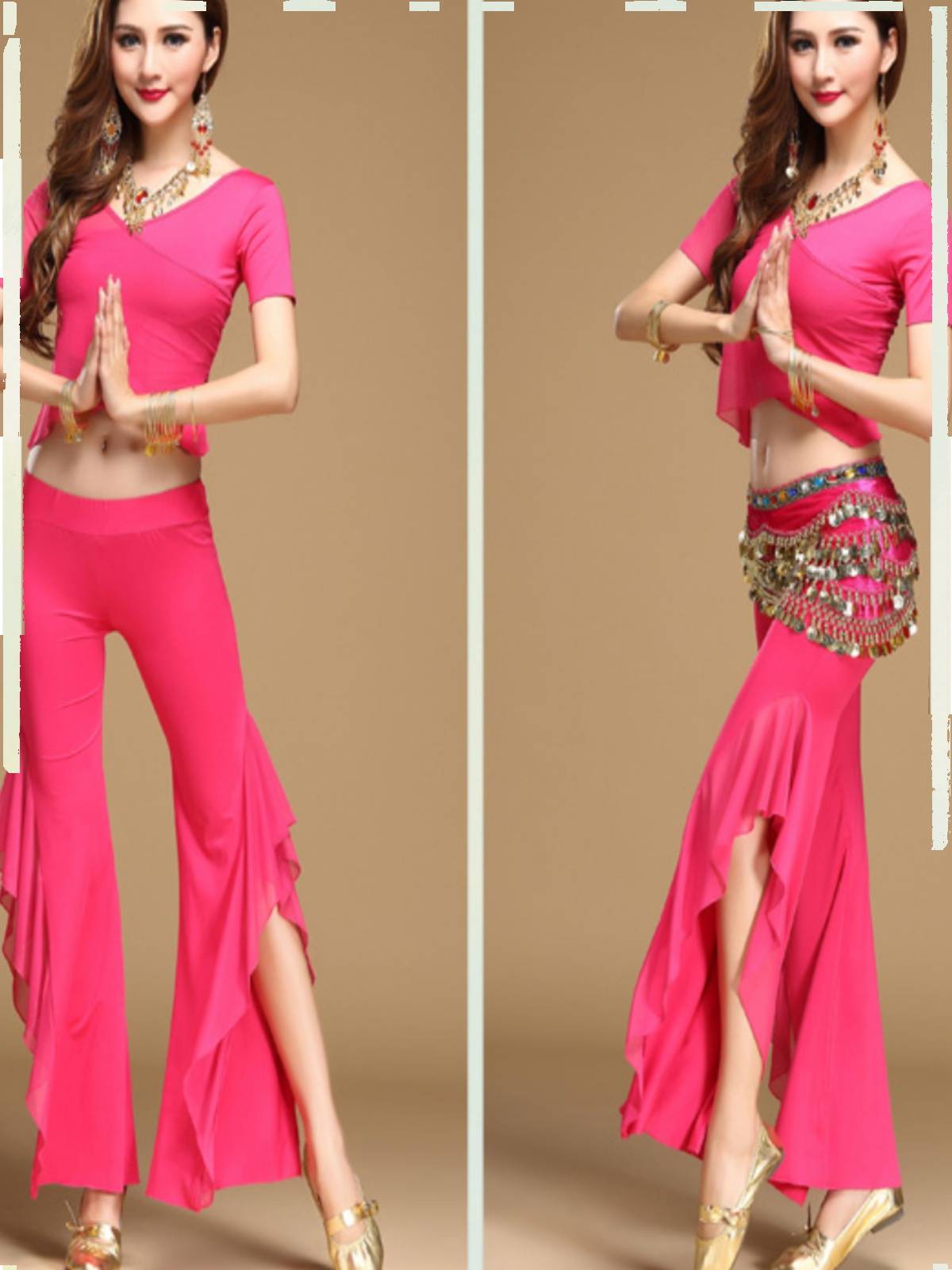Belly dance exercise service 2024 clothing new Oriental dance service practice service sexy performance service adult suit female