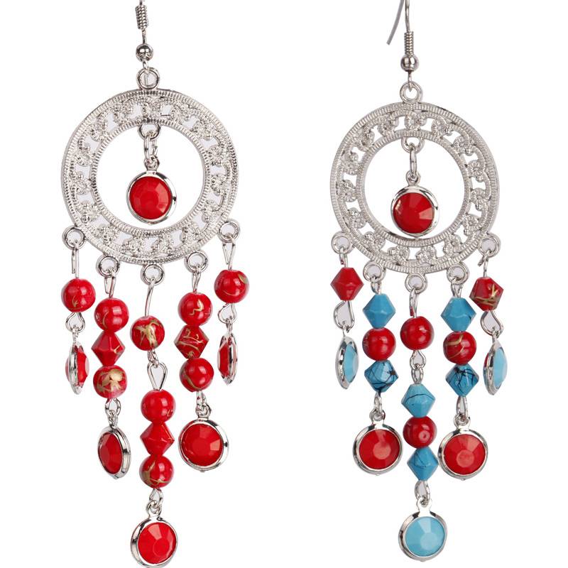 New belly dance clothing accessories tribal trend retro belly dance earrings earrings dance ear decoration