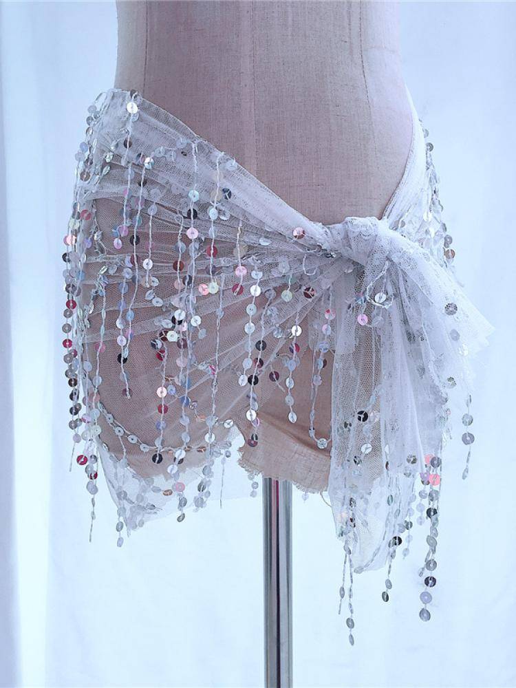 2024 belly dance waist chain exercise Xiaoyu children's performance service Oriental dance exercise, streaming, multi -hip scarf and waist scarf
