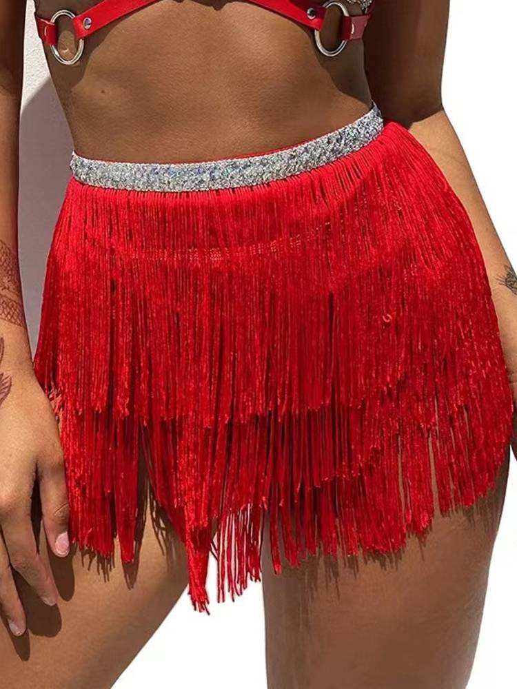 New belly dance Lauddin dance exercise, waist chain hip -hip skirt, sequins, streaming Suximi heavy workers inspiring performances
