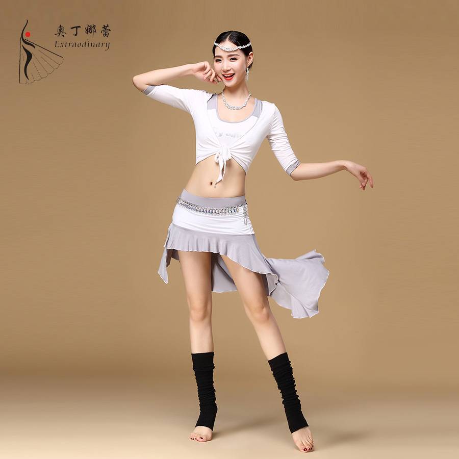 Broken code clearance processing, no refusal, no change of belly dance practice clothing performance dance performance, primary school sexy suit