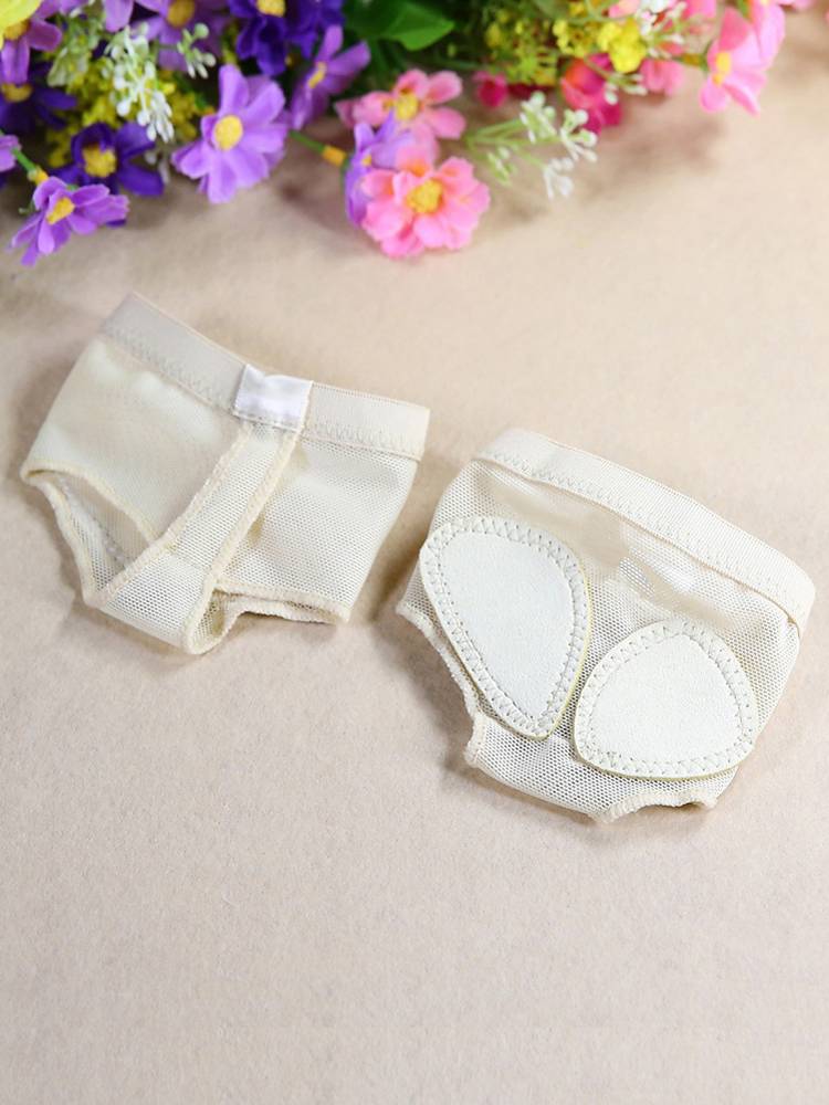 Belly dance foot handle elastic socks cover fitness exercise shoes adult dance exercise shoes soft shoe cloth surface small cushion