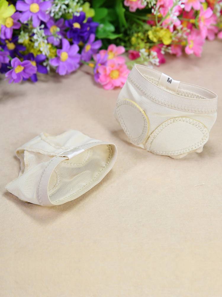 Belly dance foot handle elastic socks cover fitness exercise shoes adult dance exercise shoes soft shoe cloth surface small cushion