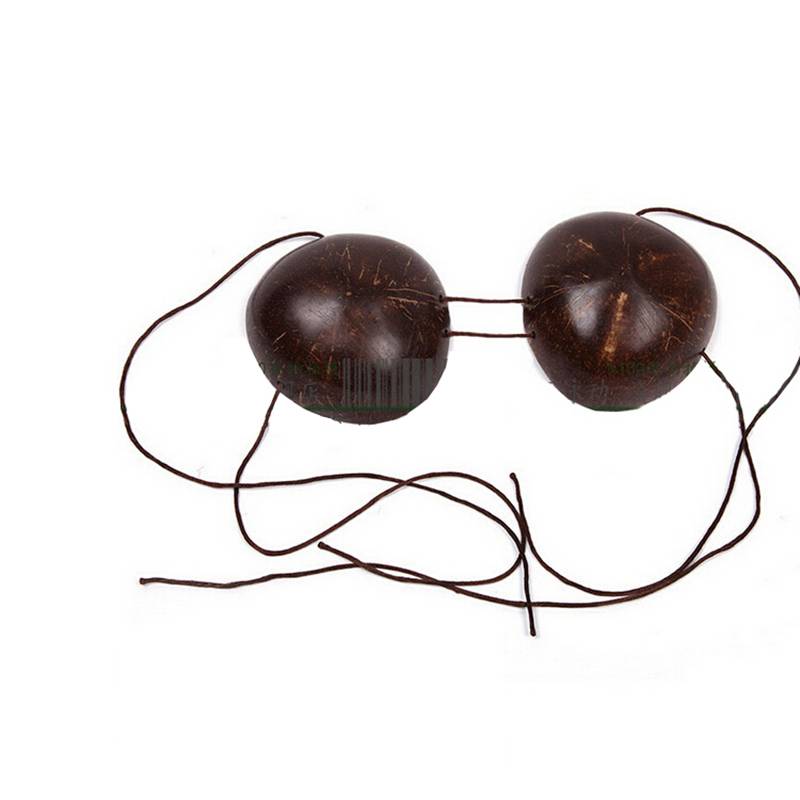 Natural coconut shells, corset dating, performance props, Hawaiian bras, grass skirt dance, belly dance adult girl