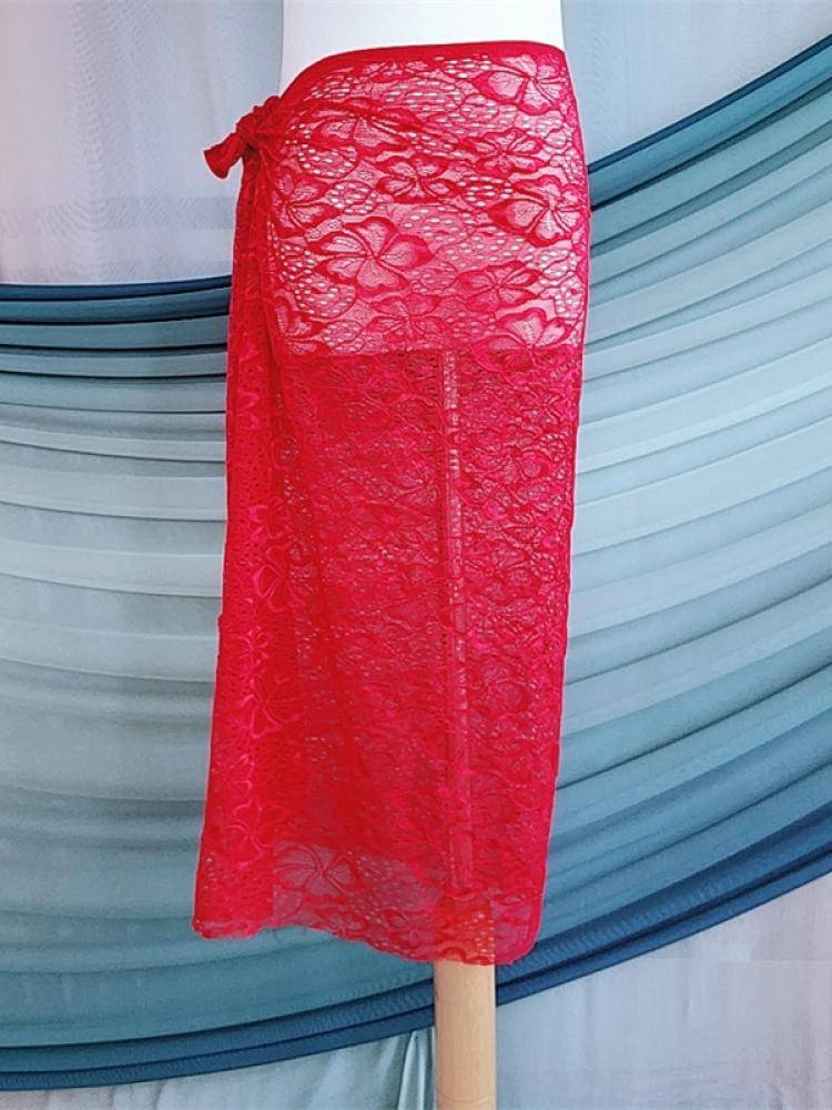 Belly Dance 2024 new sexy lace mesh gauze hip -hip scarf oriental dance delegation training exercises multi -color optional