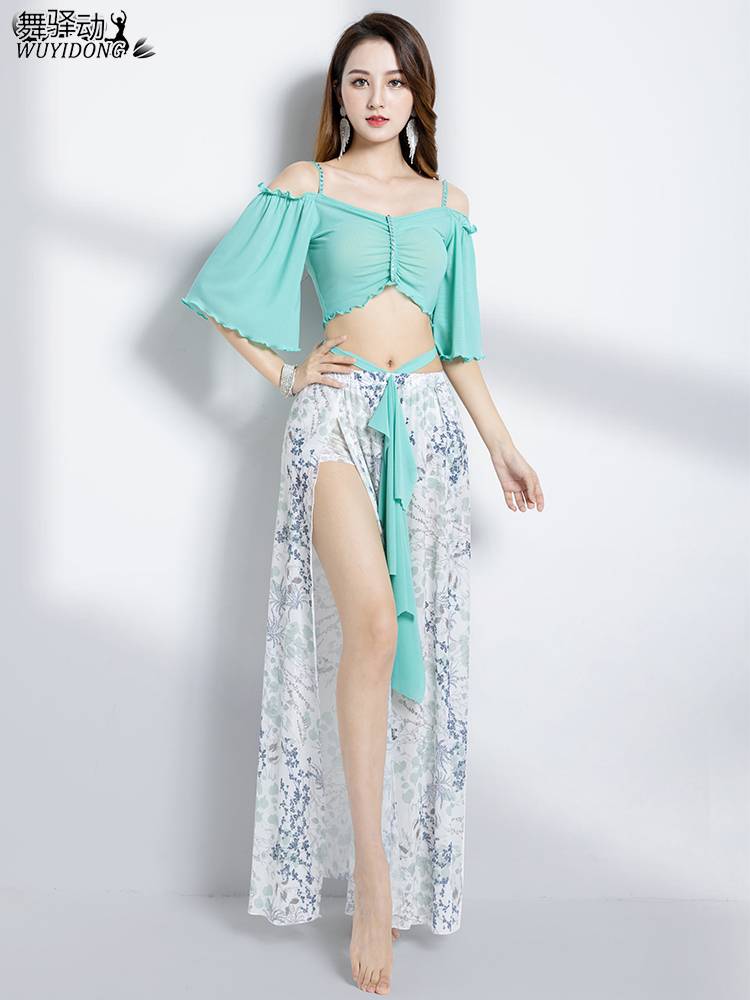 Belly dance 2024 New clothing Oriental Dance Services Junior Scholars Practice Services Spring and Summer Sexy Skirt Set Women
