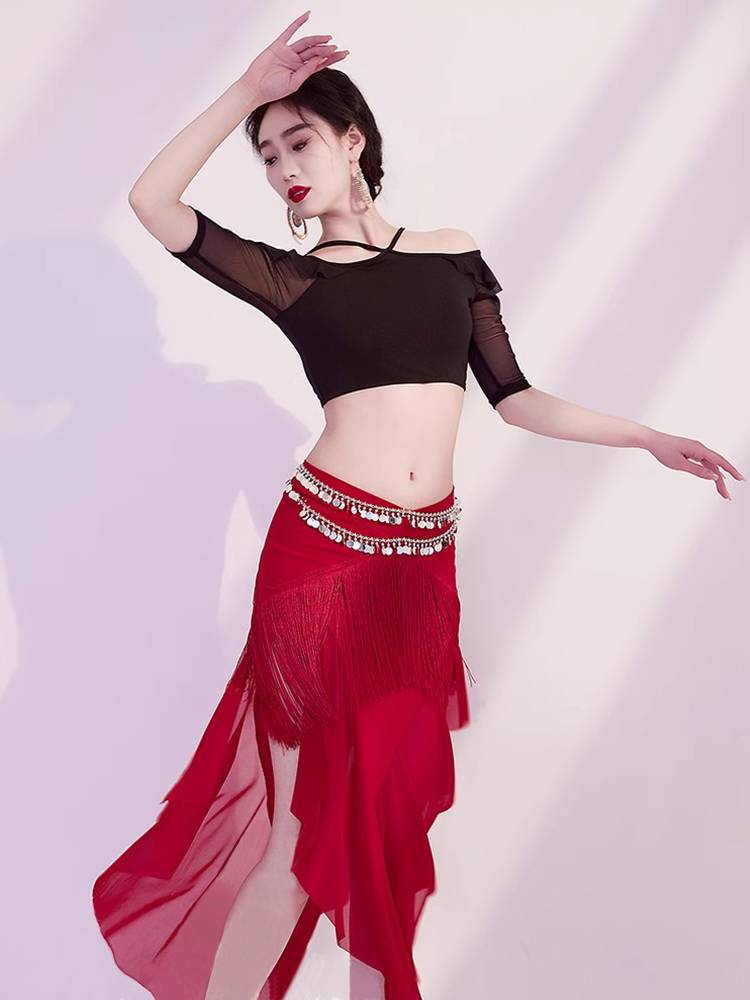 I've been working on a new oriental dance dress for the first time
