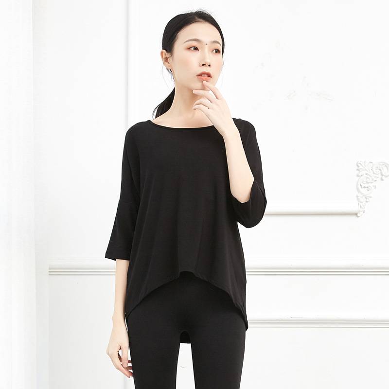 Do not return to ~ Loose dance dance practice service women's tops