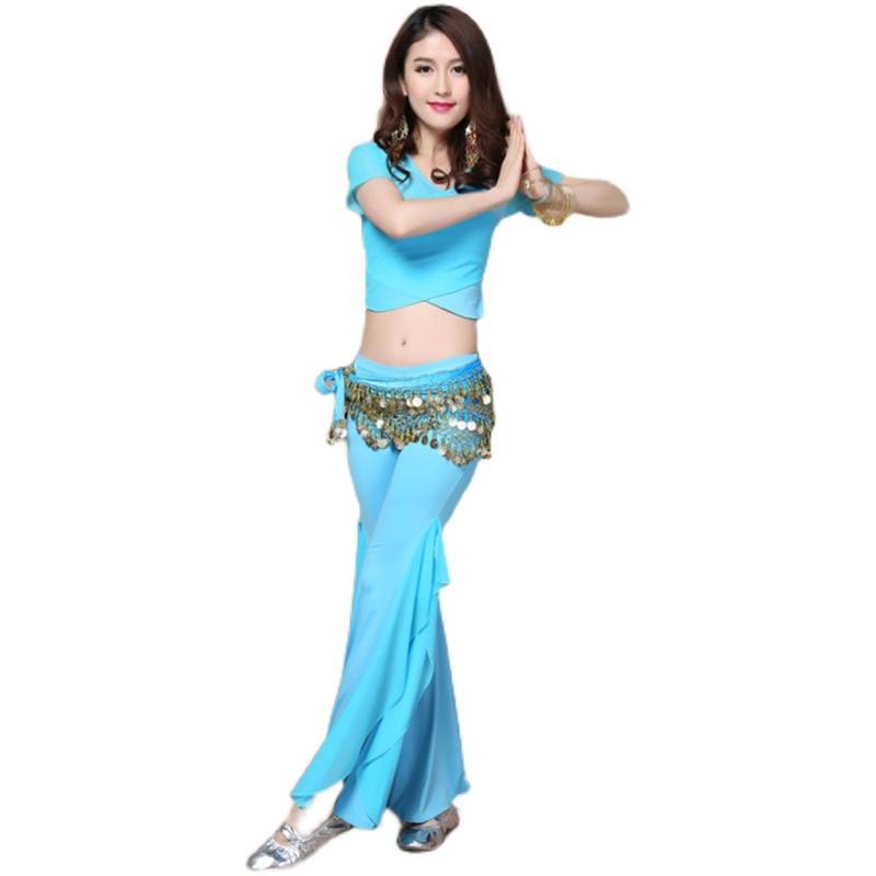 Belly Dance Practice Service Autumn Female Long Sleeve Practice Slim Slim Sluting New Performance Service Indian Dance Service Women