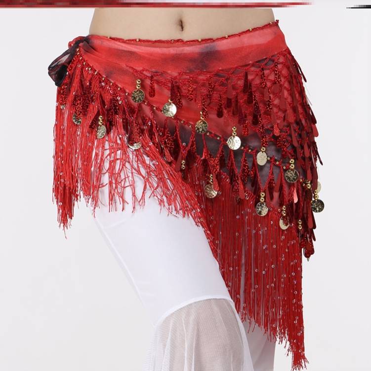 Belly dance waist chain new 2023 accessories rhinetic rhinestone sealing belt Xinjiang Indian dance exercise waist bag hip hipline