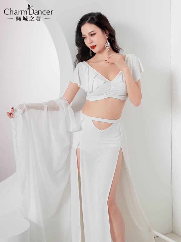 The dance of the city 2024 new belly dance practice clothing fairy, elegant outdoor photo video group performance service